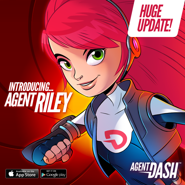 Agent Riley: A new character in Agent Dash