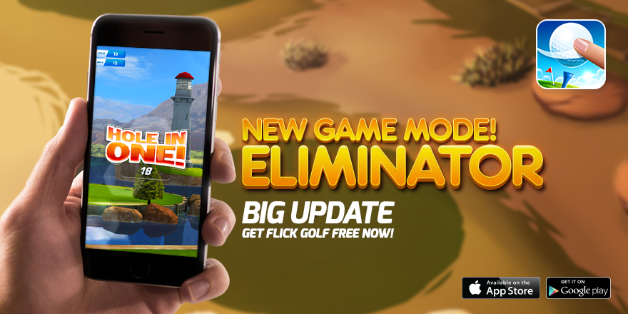 Flick Golf Free 'Eliminator' update out now on the App Store